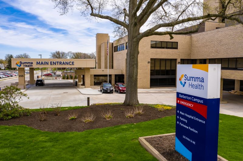 Barberton Surgery Services Entrance