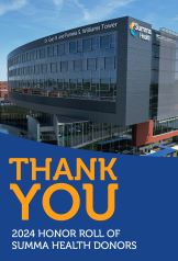 Summa Health Foundation 2024 Donors Honor Roll_rail