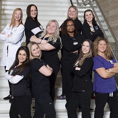 A group of caregivers