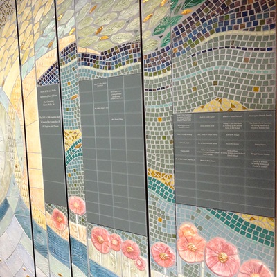 Picture of the Palliative Care Tribute Wall